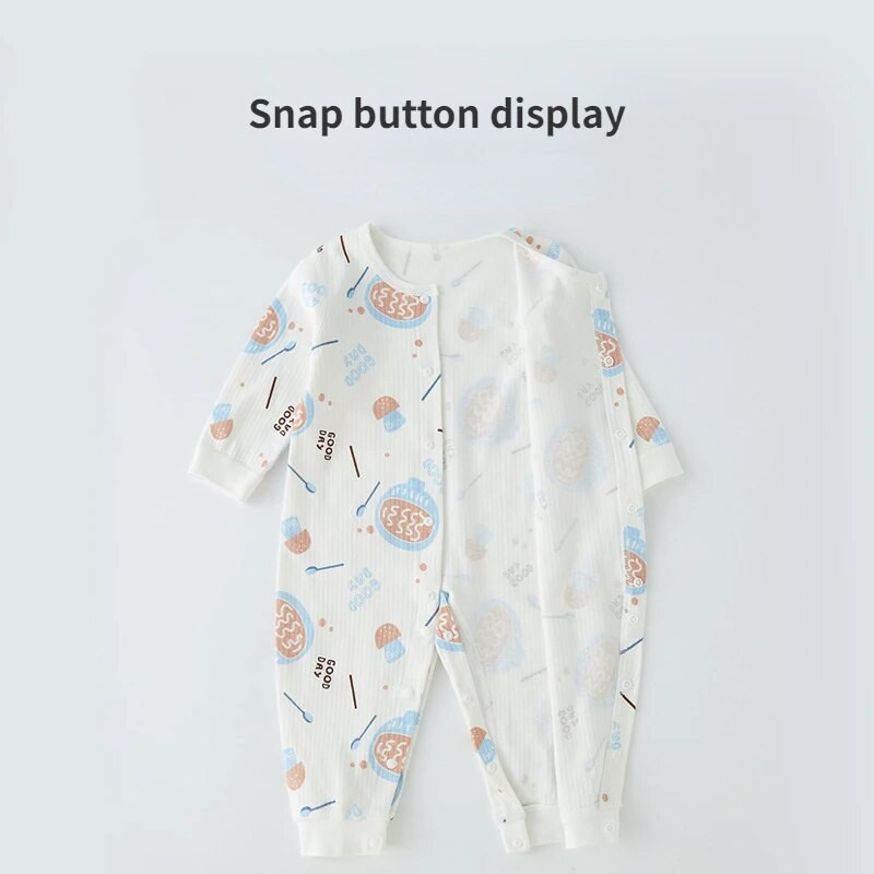 Vastsündinud beebi sügisvann, uus 100% puuvillane tüdrukute poiss 0-9 kuud armsad kevadised pikkade varrukatega pehmed imikute riided