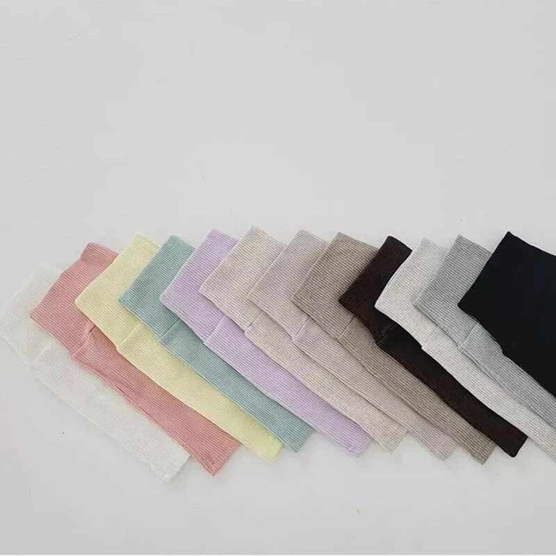 Puuvillased soonikuga beebipüksid poistele ja tüdrukutele Säärised Pehmed hingavad väikelaste kõrge vöökohaga püksid Laste püksid Beebi asjad Jõulud