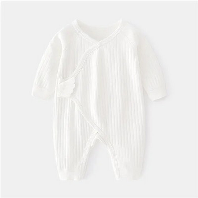 0-6M Νεογέννητο κοριτσάκι για αγόρι Romper Βαμβακερή φόρμα για βρέφη Casual νεογέννητα ρούχα για κορίτσια Αγόρια Ανοιξιάτικα φθινοπωρινά ρούχα Νέα