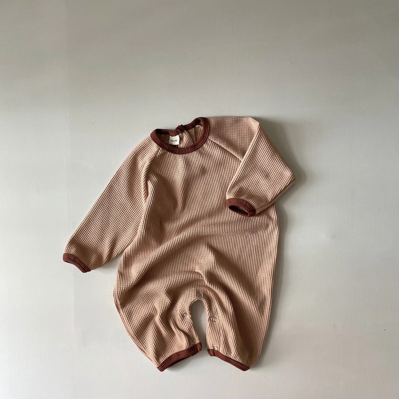 Nou-născut Bebeluși Fete Băieți Salopetă mâneci lungi Bumbac Salopetă Copii Haine drăguță Tinuta bebeluș primăvară toamnă