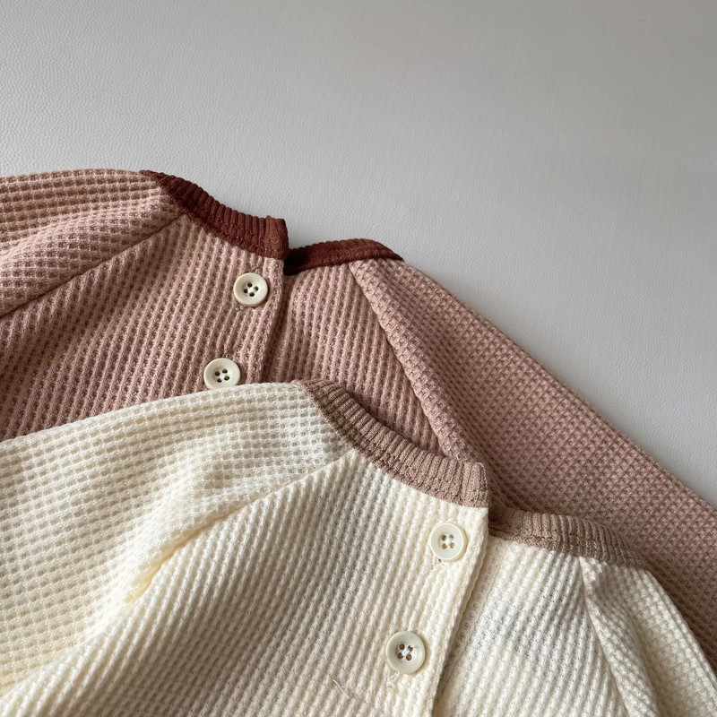 Nou-născut Bebeluși Fete Băieți Salopetă mâneci lungi Bumbac Salopetă Copii Haine drăguță Tinuta bebeluș primăvară toamnă