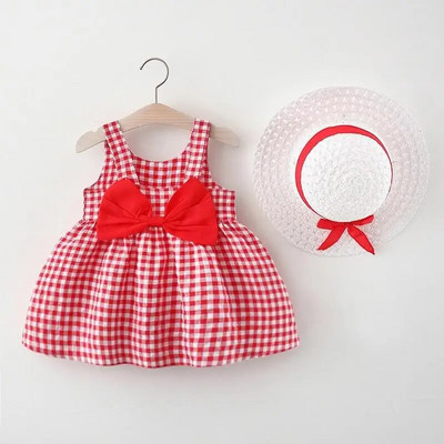1-3 ani fete rochie imprimeu pentru bebeluși rochii noi de vară la modă fustă florală fără mâneci rochie casual cu imprimare până la genunchi pentru copii