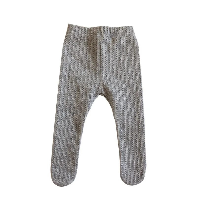 9239 Κορεατικά Ins Βρεφικό καλσόν Φθινοπωρινό Βρεφικό Άνετο καλσόν Βρεφικό κοριτσάκι με μοτίβο κάνναβης με μοτίβο από κάτω βαμβακερό καλσόν