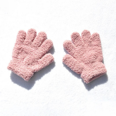 Ζεστά βελούδινα χοντρά ζεστά παιδικά γάντια Winter Plus βελούδινα γάντια Παιδικά Παιδικά κοραλλί φλις γάντια για παιδιά 1-4 ετών