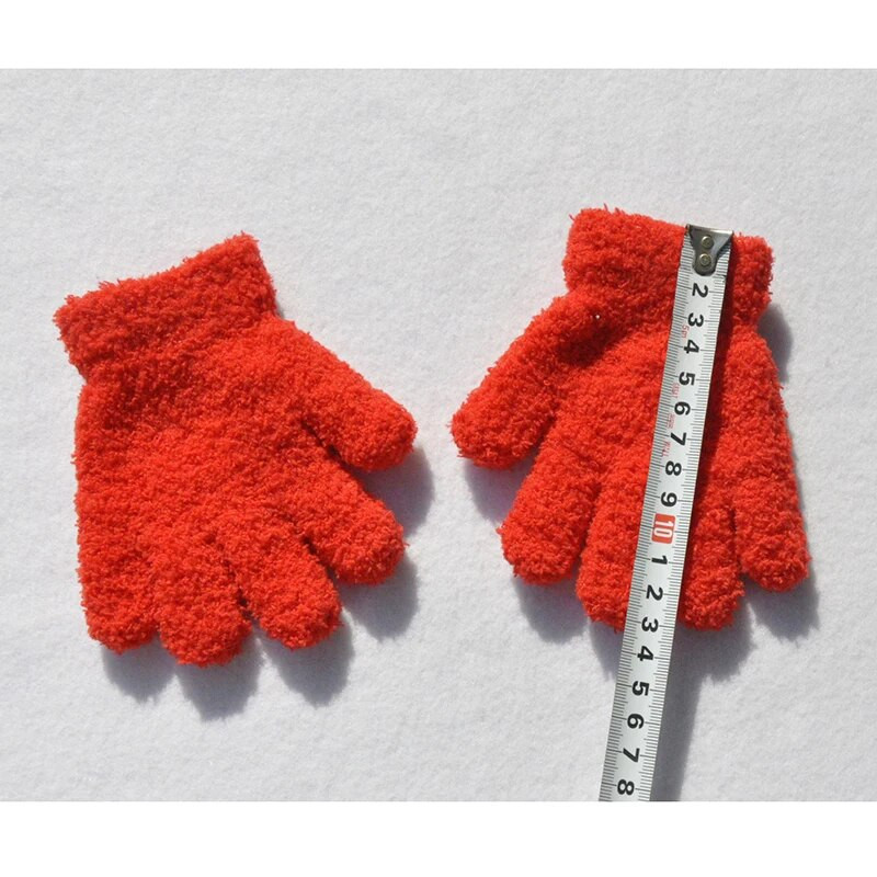 Ζεστά βελούδινα χοντρά ζεστά παιδικά γάντια Winter Plus βελούδινα γάντια Παιδικά Παιδικά κοραλλί φλις γάντια για παιδιά 1-4 ετών