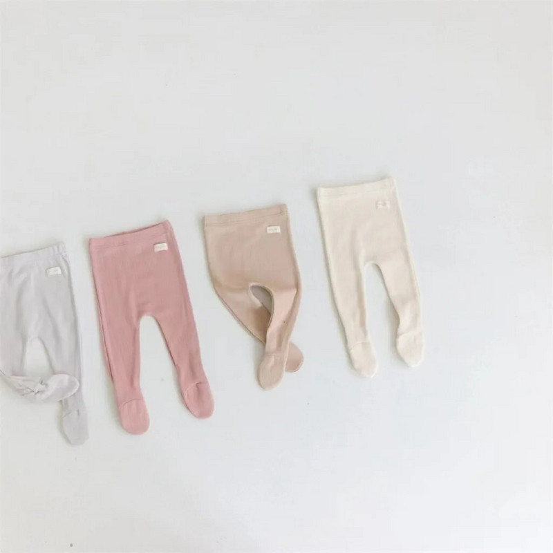 2023 Φθινόπωρο καινούργιο μωρό μασίφ κολάν βαμβακερό νεογέννητο κοριτσάκι καλσόν Βρεφικό παντελόνι Παιδικό κολάν αγοριού Παιδικά ρούχα 0-24 εκ.