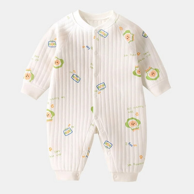 Mergaičių berniukų drabužiai Naujagimių 100 % medvilnės ilgomis rankovėmis kombinezonai ir vientisi mezgimo kombinezonai naujagimio aprangai