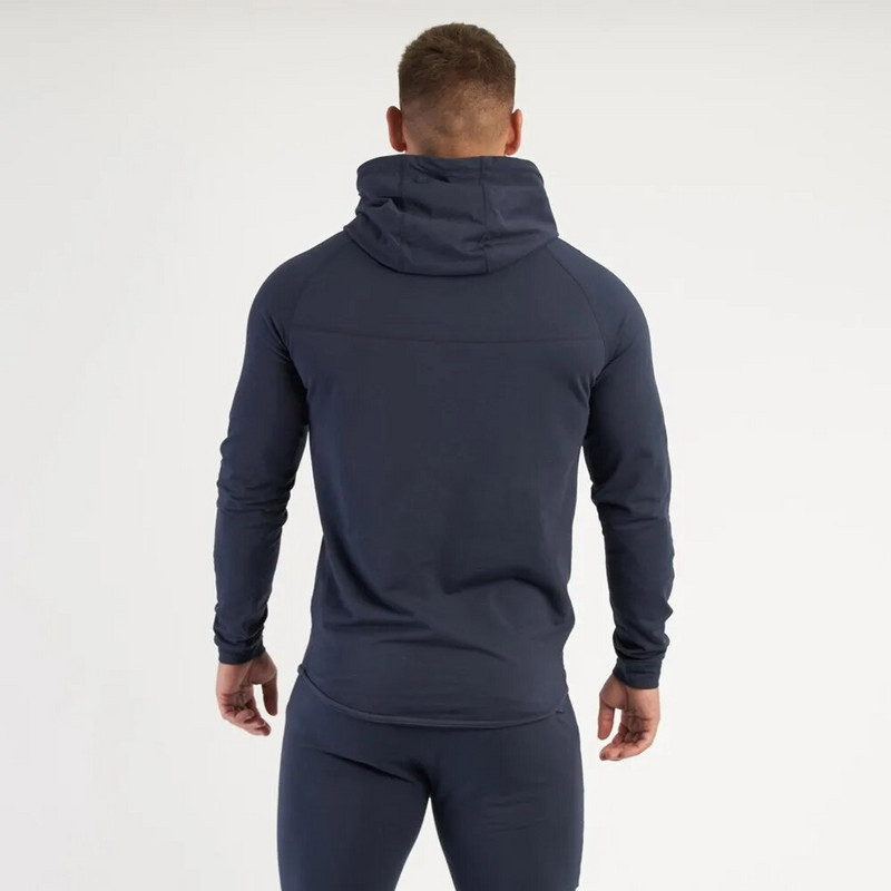 Jesenné ležérne športové oblečenie Pánske mikina s kapucňou Nohavice Sada bavlnenej mikiny Tepláky Pánske telocvične Fitness oblečenie Joggers Teplákové súpravy