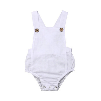 Ma&baby 0-3R Letné overaly pre novorodencov, chlapcov a dievčatá, ležérne overaly bez rukávov, oblečenie pre batoľatá a bábätká