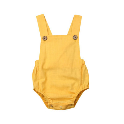 Ma&baby 0-3R Letné overaly pre novorodencov, chlapcov a dievčatá, ležérne overaly bez rukávov, oblečenie pre batoľatá a bábätká