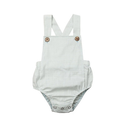 Ma&baby 0-3R Letné overaly pre novorodencov, chlapcov a dievčatá, ležérne overaly bez rukávov, oblečenie pre batoľatá a bábätká