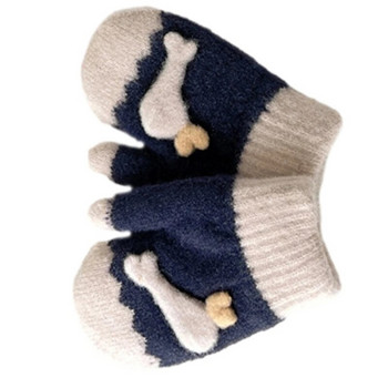 Γάντια Γάντια για Παιδιά Λούτρινα Γάντια Γάντια Χειμερινά Ζεστά Γάντια Πλήρους Δακτύλου 2-6Y Kids Thicken Mitten