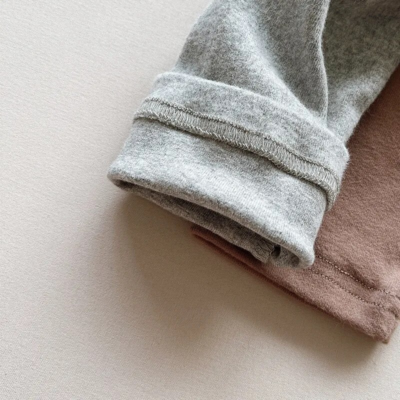 Tavaszi őszi babanadrágok meleg pamut kötött fiú lányok karcsú nadrágok tipegő harisnya gyerekeknek legging baba nadrágok 1-7 éves babacuccok