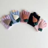 6M-2Y Fashion Kids Πλεκτά Γάντια Ζεστά χειμωνιάτικα γάντια Παιδικά Stretch Γάντια Βρεφικά αξεσουάρ για αγόρι κορίτσι