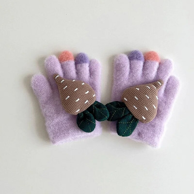 6M-2Y Fashion Kids Πλεκτά Γάντια Ζεστά χειμωνιάτικα γάντια Παιδικά Stretch Γάντια Βρεφικά αξεσουάρ για αγόρι κορίτσι