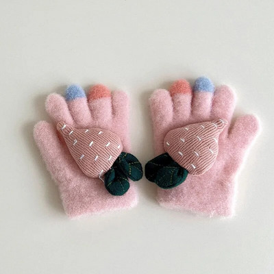 6M-2Y Fashion Kids Πλεκτά Γάντια Ζεστά χειμωνιάτικα γάντια Παιδικά Stretch Γάντια Βρεφικά αξεσουάρ για αγόρι κορίτσι