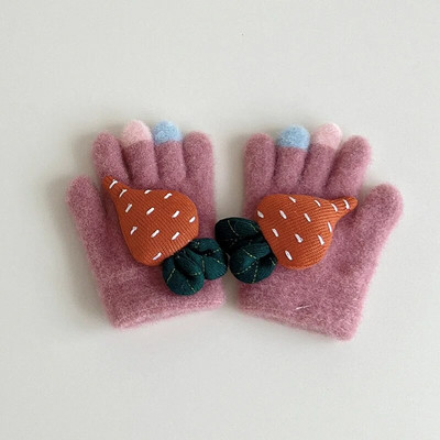 6M-2Y Fashion Kids Πλεκτά Γάντια Ζεστά χειμωνιάτικα γάντια Παιδικά Stretch Γάντια Βρεφικά αξεσουάρ για αγόρι κορίτσι