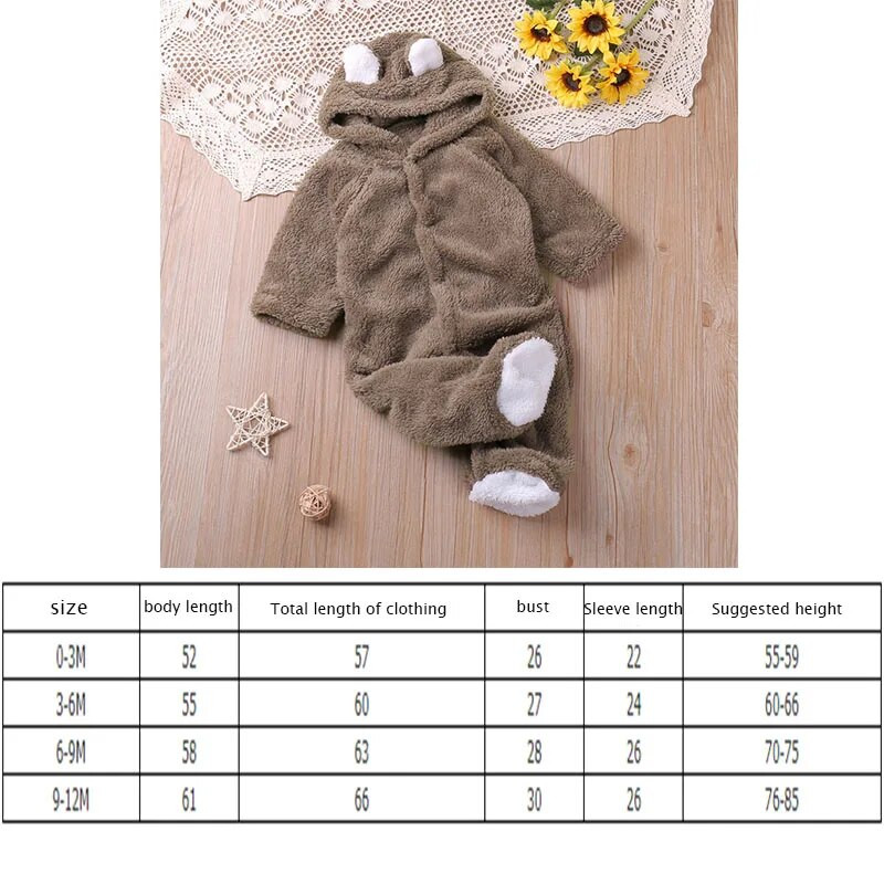 Vastsündinud Beebi püksid Kevad sügis, soe fliis Tüdrukute kostüüm Toddle Riietus Loomade Üldine Beebi Välisriided Kombinesid