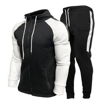 2023 Нов мъжки пуловер Палто Спортен комплект панталони Спортен ежедневен готин комплект Дрехи и панталони