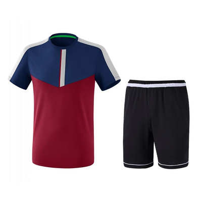 Badminton Tennis κοντά μανίκια σορτς γεωμετρικής σχεδίασης Δημοφιλή ανδρικά και γυναικεία αθλητικά άνετα σετ δύο τεμαχίων