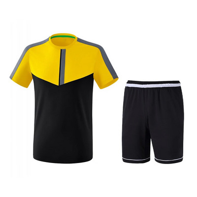 Badminton Tennis κοντά μανίκια σορτς γεωμετρικής σχεδίασης Δημοφιλή ανδρικά και γυναικεία αθλητικά άνετα σετ δύο τεμαχίων