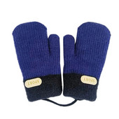 W3JF Παιδικά γάντια με κορδόνι Anti Lost Winter Gloves Double Layer for Children