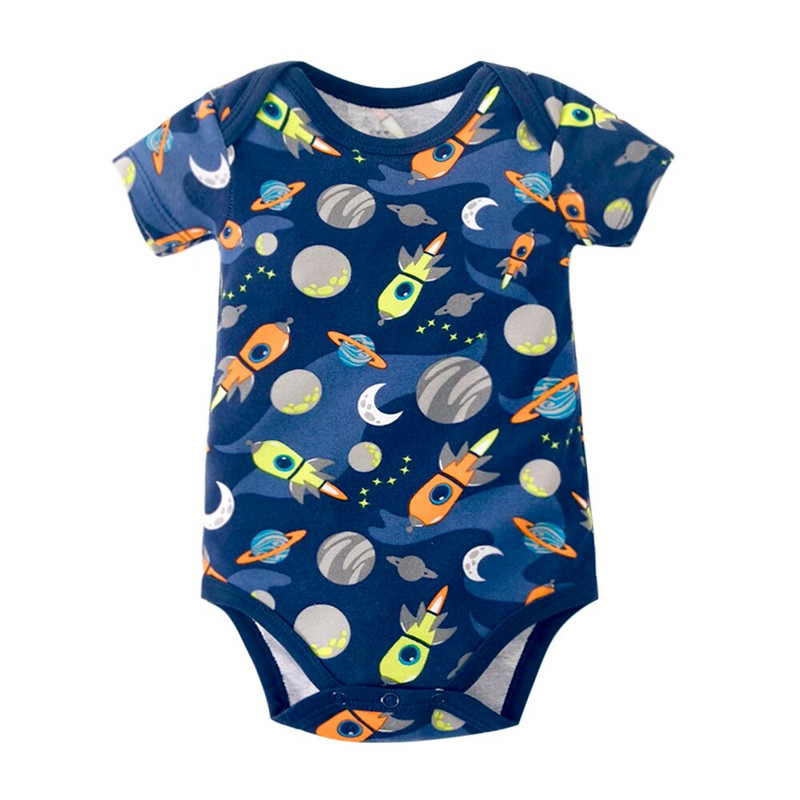 Baby Romper Νεογέννητα Βρεφικά Αγόρια Κοριτσίστικα Ρούχα Εκτύπωση Βρεφική φόρμα για μωρά Cute casual μωρό φορμάκι
