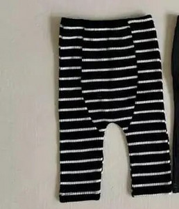 2023 Φθινόπωρο Νέο μωρό κολάν νήπιο ριγέ παντελόνι Βρεφικό κοριτσάκι Βαμβακερό κολάν παιδικό καθημερινό παντελόνι Παιδικό παντελόνι Βρεφικά ρούχα