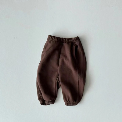 Pantaloni largi de toamnă pentru bebeluși, uni, pantaloni sport pentru fetiță, pantaloni casual, pantaloni harem pentru copii, haine pentru copii