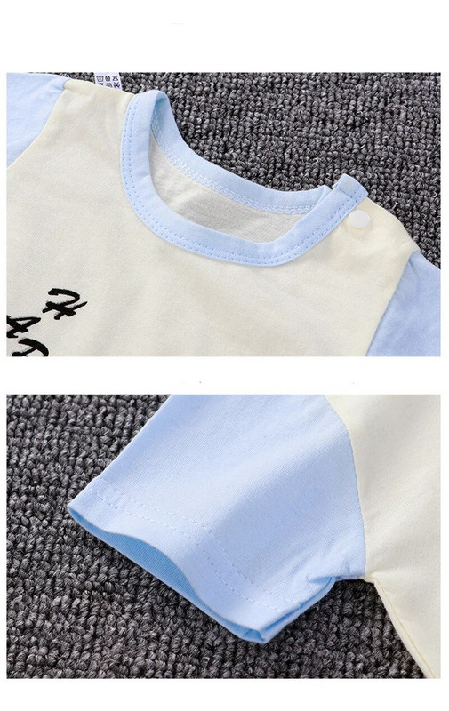 Vastsündinu riided suvised lühikeste varrukatega püksid Poistele Tüdrukutele Multikas Puuvillane Jumpsuit Väikelastele Õhuke Pajaodysuit vastsündinutele