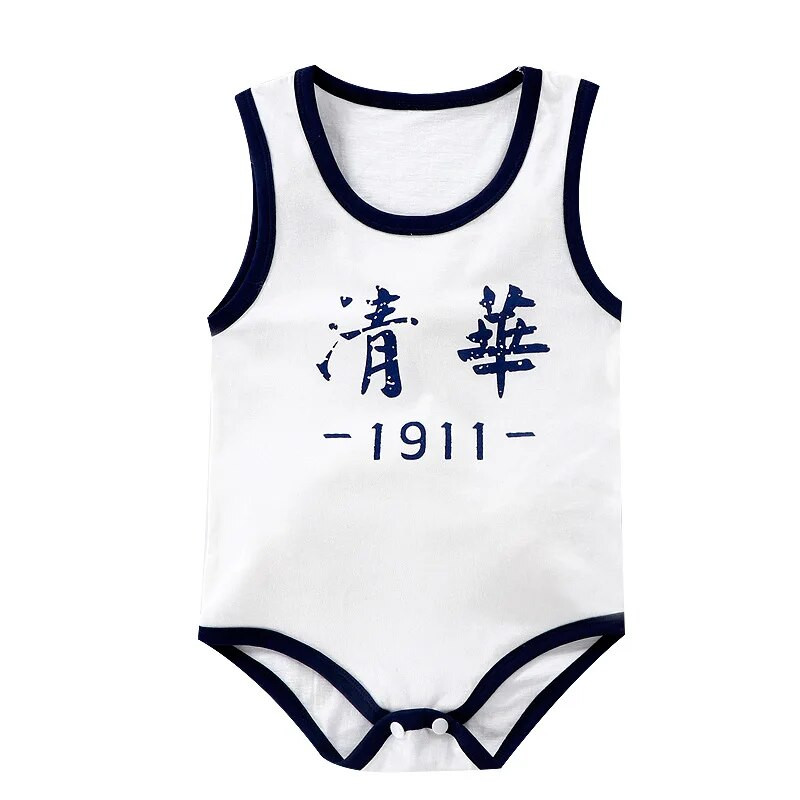 Haine pentru bebeluși Body pentru nou-născut Salopetă pentru sugari Băieți Fete Imprimare cu litere mâneci scurte Salopetă pentru copii mici 0 până la 12 luni