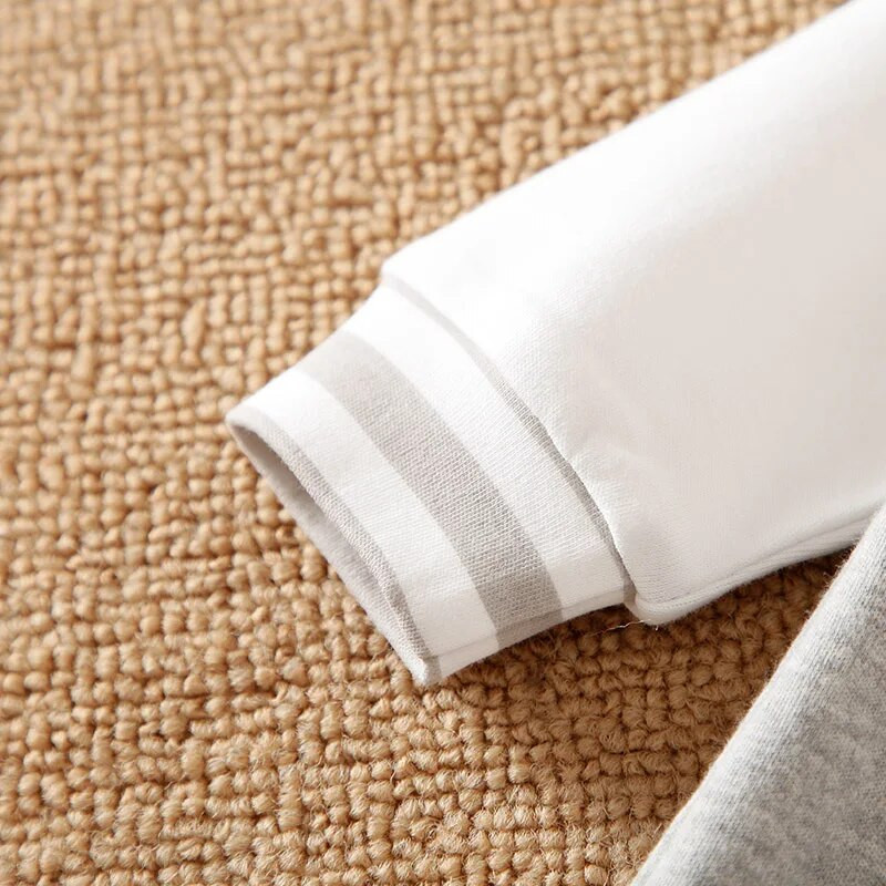 Άνοιξη και φθινόπωρο για αγόρια και κορίτσια, άνετο μακρυμάνικο μπλουζάκι μπέιζμπολ για κορίτσια