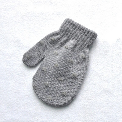 Ζεστά παιδικά γάντια Παιδικά νηπιαγωγείο Φοιτητής Χειμερινός Αγάπης Πλεκτά Γάντια Γάντια Ολόκληρα Δάχτυλα για Παιδικά Γάντια Πλεκτομηχανής 1-4 ετών