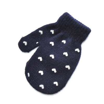 Ζεστά παιδικά γάντια Παιδικά νηπιαγωγείο Φοιτητής Χειμερινός Αγάπης Πλεκτά Γάντια Γάντια Ολόκληρα Δάχτυλα για Παιδικά Γάντια Πλεκτομηχανής 1-4 ετών