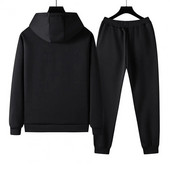 Κορδόνι 2 τμχ/Σετ Μοντέρνα αθλητικά παλτό Φούτερ κοστούμι Καπέλο παλτό Φούτερ κοστούμι με κουκούλα για σπορ