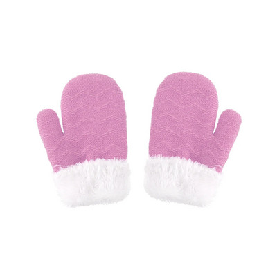 0–3-aastased Beebid Tüdrukud Poisid Talvised Kootud Kindad Soojad Pehmed Sõrmkindad Kindad Lastele Väikelapsed Laste Aksessuaarid