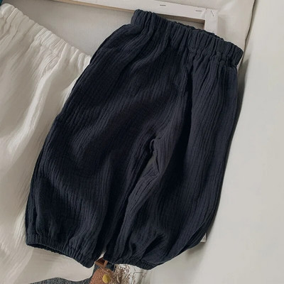 Vară 2023, pantaloni de țânțari respirabili, pentru copii, din bumbac subțire, pantaloni casual largi, pantaloni pentru copii, pantaloni harem pentru fetiță
