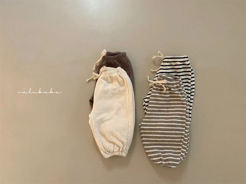 2023. aasta sügis, uued beebipüksid, vabad püksid lastele vabaaja püksid, soliidsed imikute, tüdrukute spordipüksid, väikelapsed, poisid, puuvillased haaremipüksid