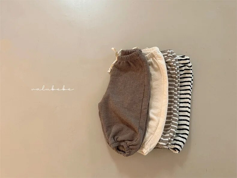 2023. aasta sügis, uued beebipüksid, vabad püksid lastele vabaaja püksid, soliidsed imikute, tüdrukute spordipüksid, väikelapsed, poisid, puuvillased haaremipüksid