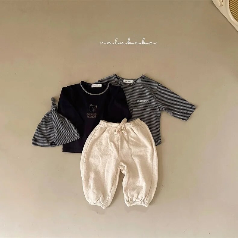 2023. aasta sügis, uued beebipüksid, vabad püksid lastele vabaaja püksid, soliidsed imikute, tüdrukute spordipüksid, väikelapsed, poisid, puuvillased haaremipüksid