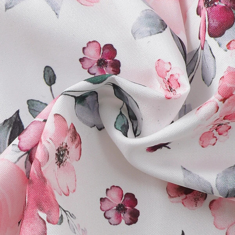 Φόρεμα για μωρά για κοριτσάκια Καλοκαιρινό γλυκό ροζ συνονθύλευμα Φόρεμα βρεφικής μόδας παπιγιόν Floral φούστα για κοριτσάκι