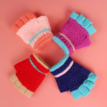 Νέα παιδικά γάντια χειμωνιάτικα χοντρά παιδικά γάντια ζεστά χαριτωμένα κινούμενα σχέδια Πλεκτά κορίτσια με πλήρες δάχτυλο αγόρια Γάντια για μωρά αξεσουάρ