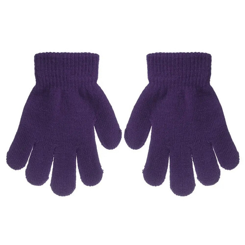Karštos vaikų stebuklingos pirštinės mergaitei berniukui, tamprios megztos žieminės šiltos pirštinės pirštinės Vaikiškos dailiojo čiuožimo pirštinės