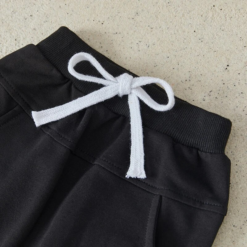 Suefunskry infant Baby 2 tk sügisrõivad pikkade varrukatega karu tikandiga pullover Topid ja taskupüksid soojad riided 0-3 aastat