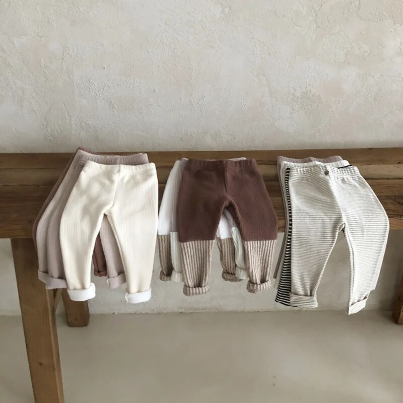 Bebeluși, băieți, fete, modă, colanți strâmți, din bumbac, pantaloni lungi, calduri, haine pentru copii, pantaloni toamnă iarnă