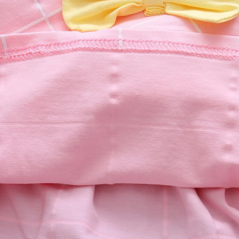 DIIMUU Παιδικά ρούχα μόδας για κορίτσια Μακρυμάνικα ανοιξιάτικα φορέματα Χαριτωμένα λουλούδια Παιδικό κοστούμι με φιόγκο 1-2 ετών