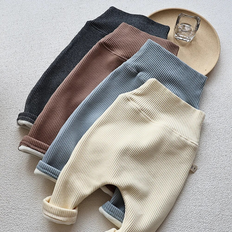 MILANCEL Beebipüksid Lahtised Beebi Retuusid Karusnahast Vooder Beebipoisid PP Püksid Paksemad Haaremi Püksid