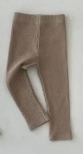 Toamna 2023, leggings solidi pentru bebeluși, din bumbac, pantaloni skinny pentru sugari, pantaloni cu nervuri pentru copii mici, haine pentru copii, pantaloni casual pentru fete