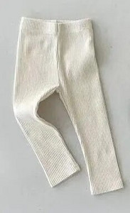 Toamna 2023, leggings solidi pentru bebeluși, din bumbac, pantaloni skinny pentru sugari, pantaloni cu nervuri pentru copii mici, haine pentru copii, pantaloni casual pentru fete