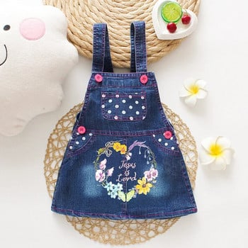 DIIMUU 1-3 Y Kids Baby Girls τζιν φούστα Child girl fashion print Ρούχα Casual φούστες Βρεφικά Παιδικά καλοκαιρινές φούστες